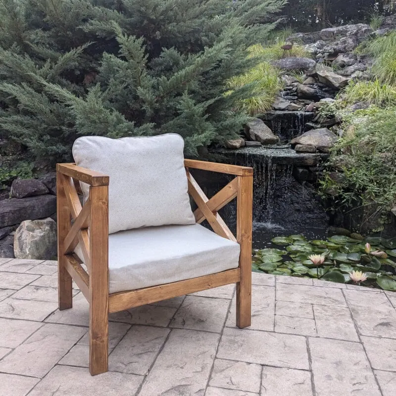 Outdoor Chair Printable Build Plans - Image 4