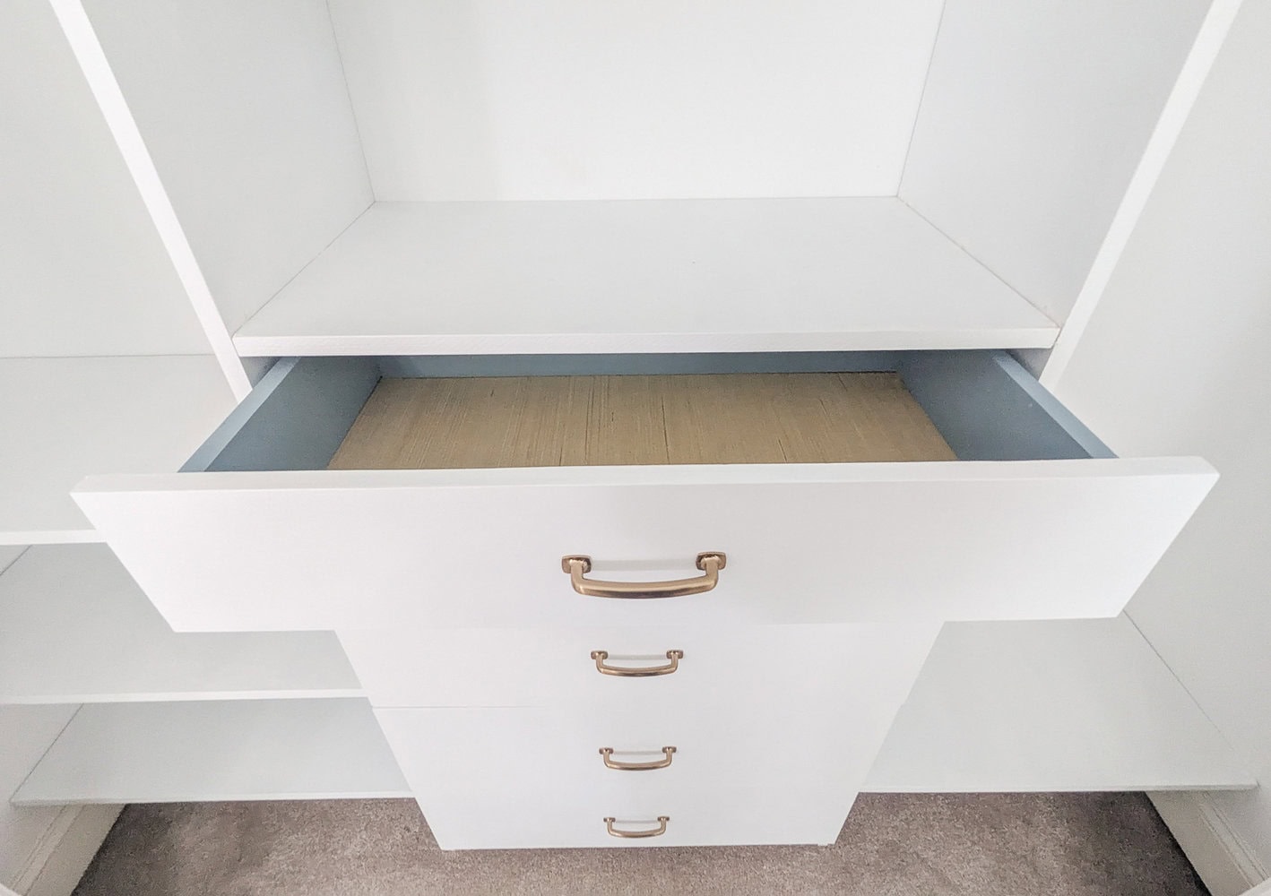 How to Build an Inexpensive DIY Closet Organizer with Drawers