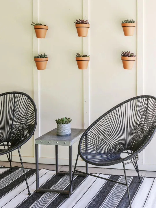 diy wall hanging succulent planters