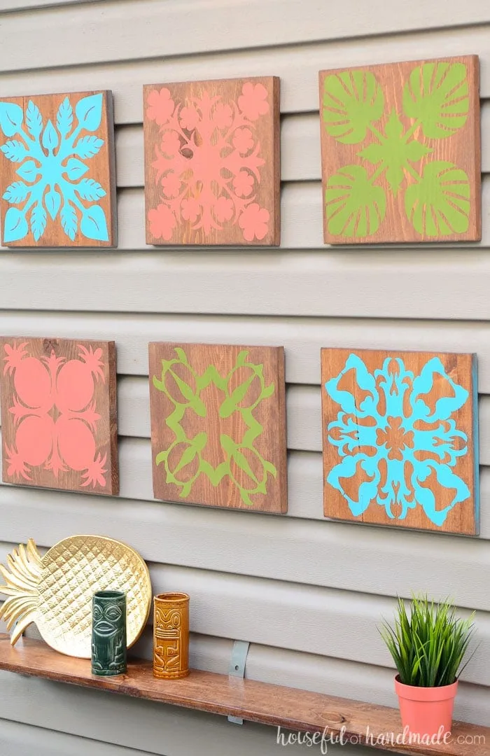 tropical wall art