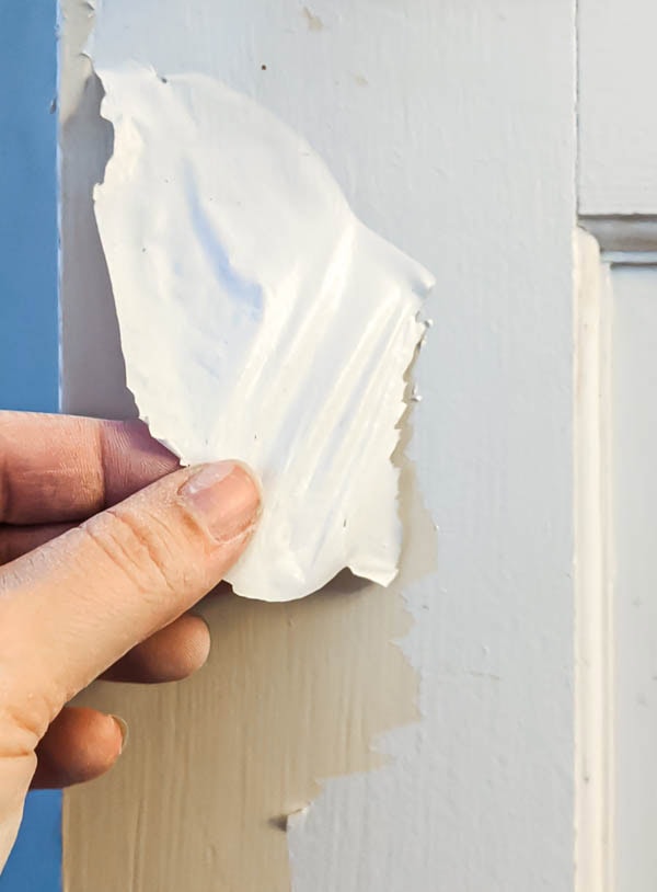 How to Repaint Painted Cabinets with a Gorgeous Paint Finish that Lasts